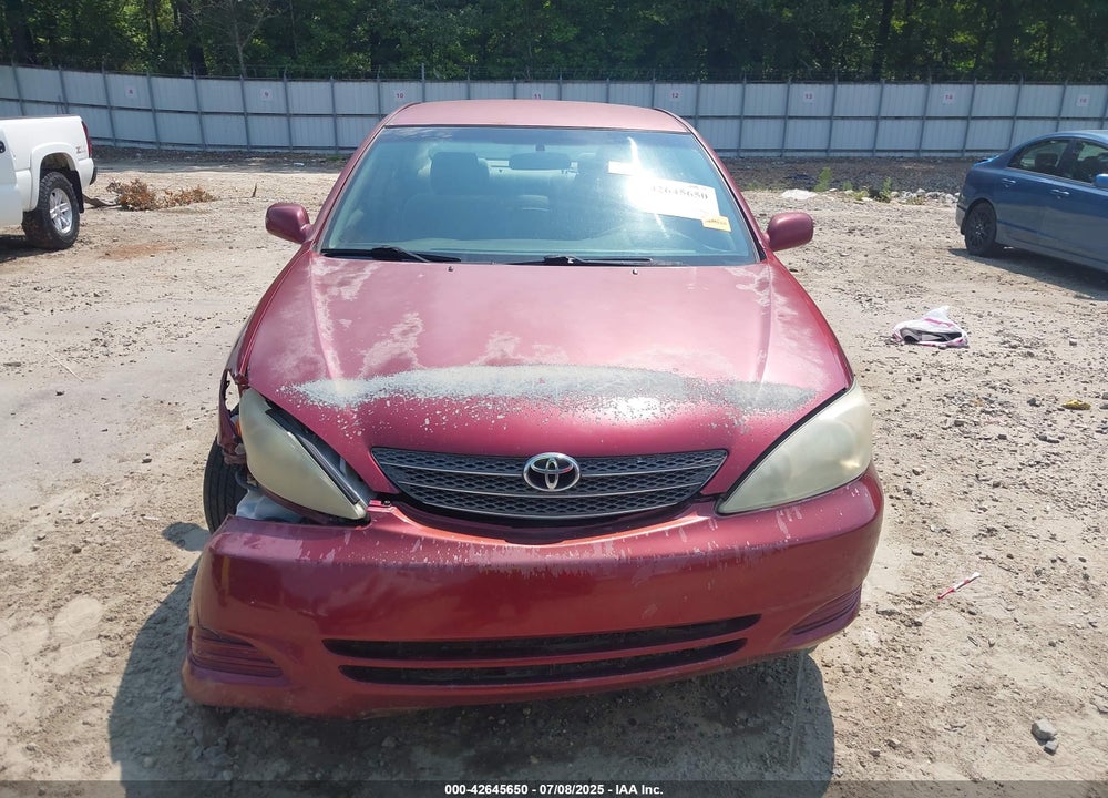 2004 TOYOTA CAMRY VIN: 4T1BE32K04U263514