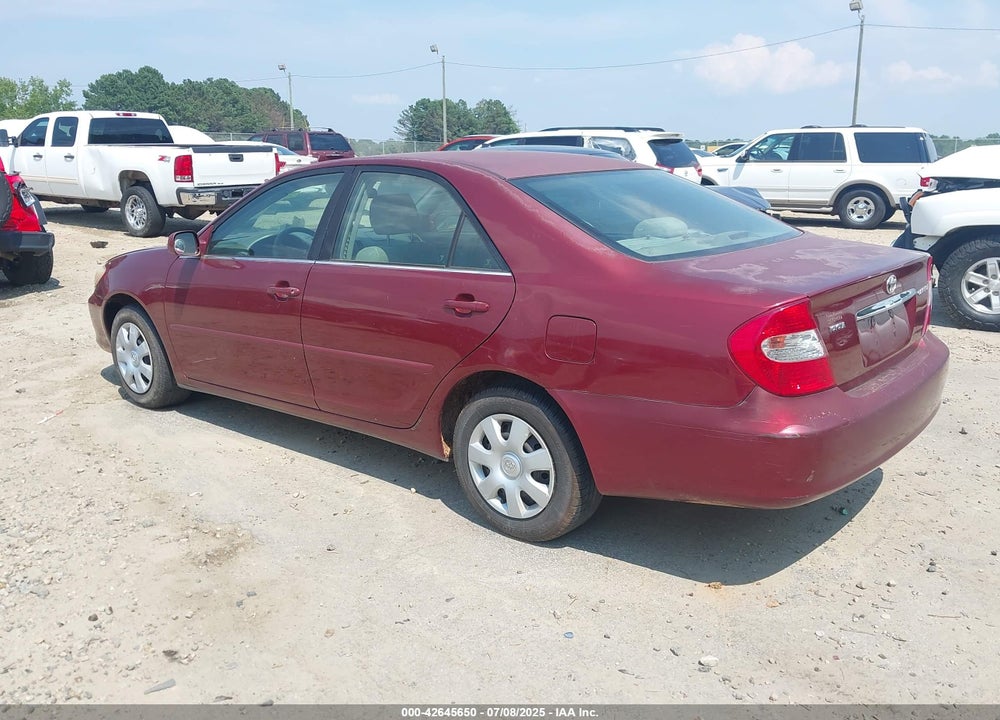2004 TOYOTA CAMRY VIN: 4T1BE32K04U263514
