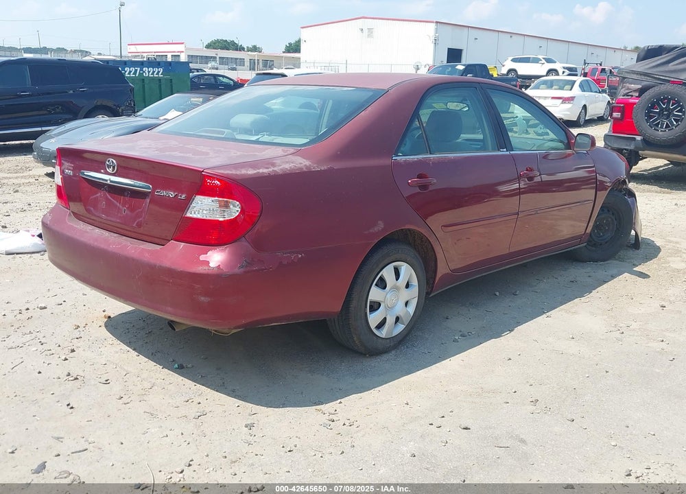 2004 TOYOTA CAMRY VIN: 4T1BE32K04U263514