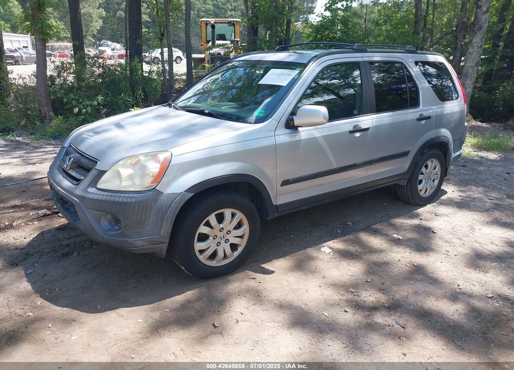 2005 HONDA CR-V EX VIN: SHSRD78845U310054