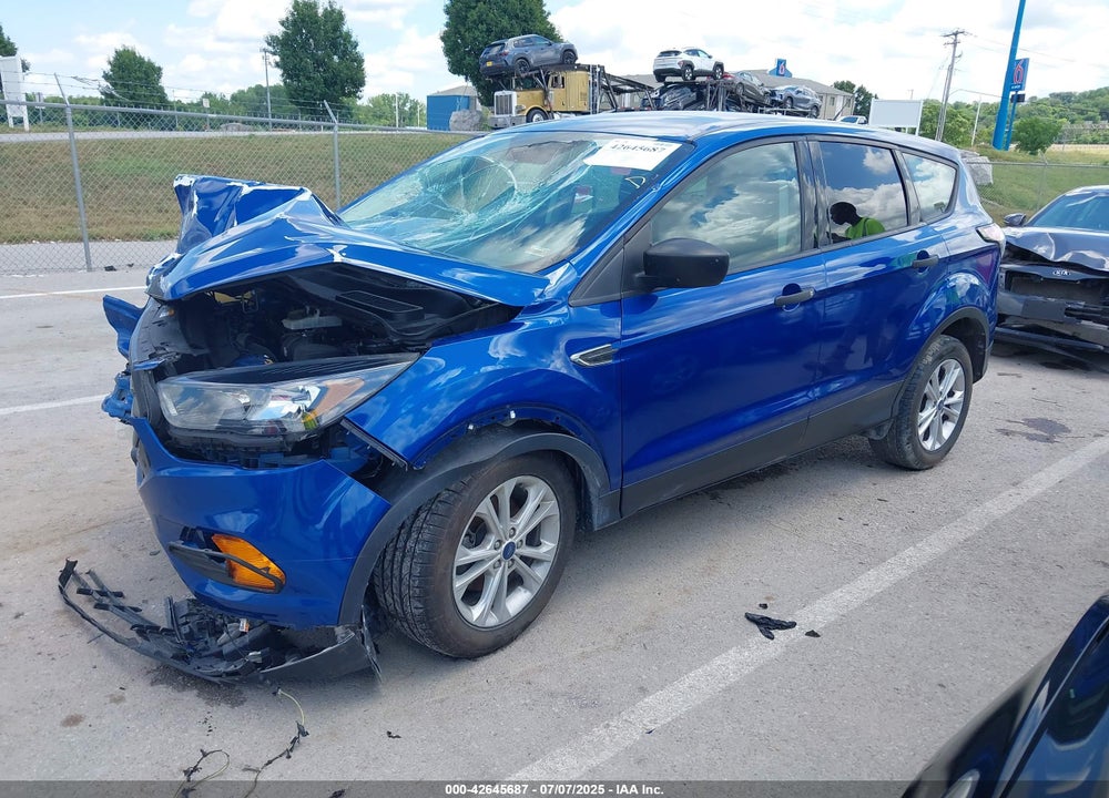 2018 FORD ESCAPE S VIN: 1FMCU0F72JUC24091