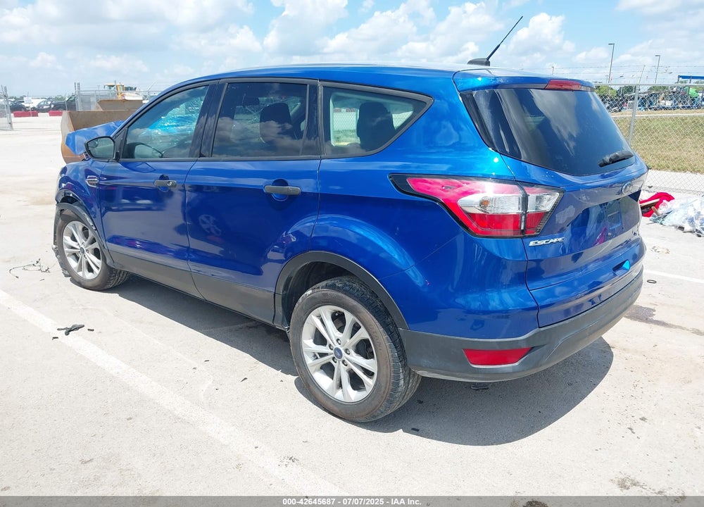 2018 FORD ESCAPE S VIN: 1FMCU0F72JUC24091