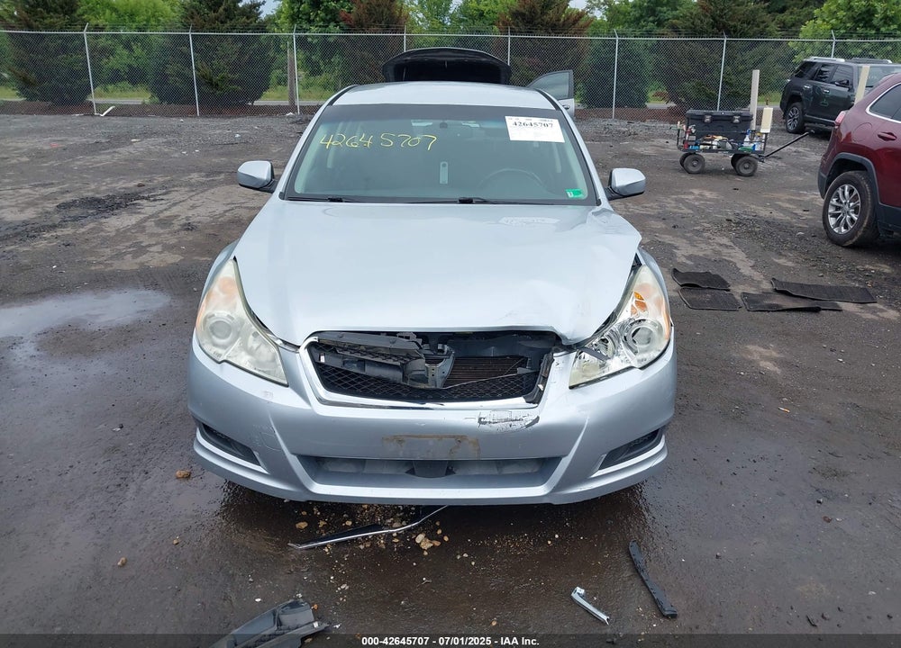 2012 SUBARU LEGACY VIN: 4S3BMBB6XC3039238