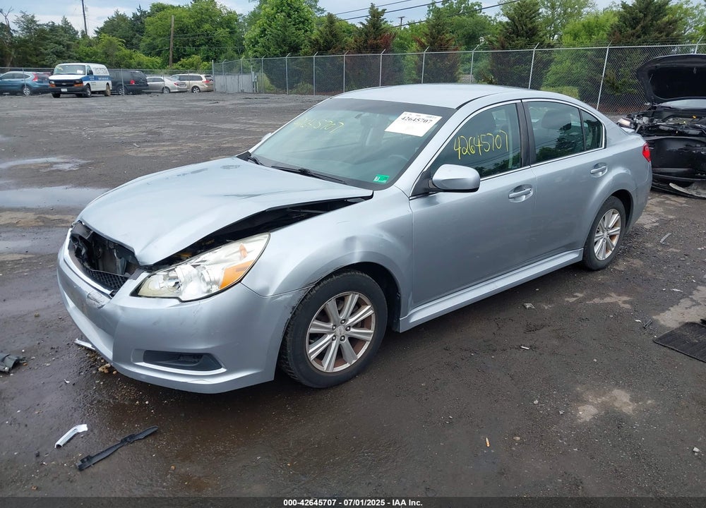 2012 SUBARU LEGACY VIN: 4S3BMBB6XC3039238