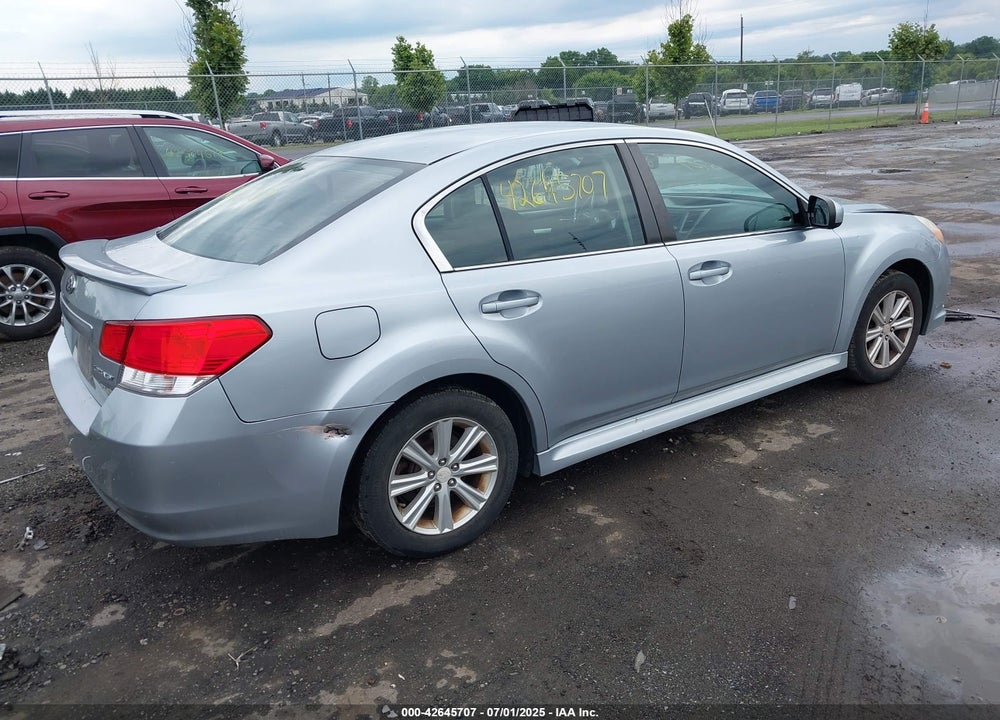 2012 SUBARU LEGACY VIN: 4S3BMBB6XC3039238