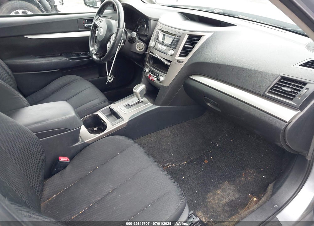 2012 SUBARU LEGACY VIN: 4S3BMBB6XC3039238