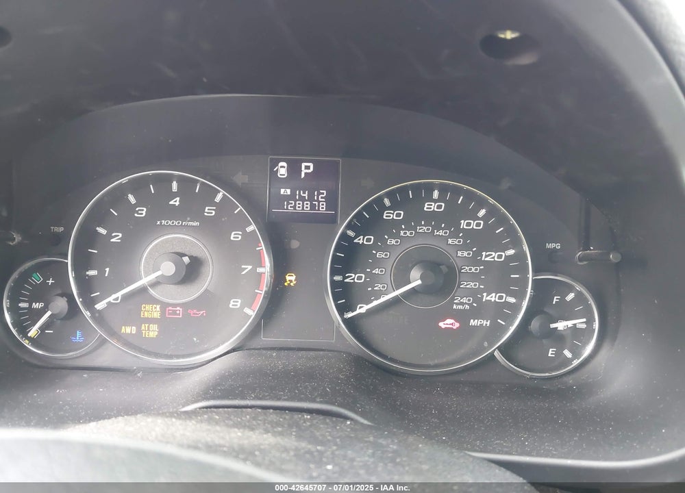 2012 SUBARU LEGACY VIN: 4S3BMBB6XC3039238