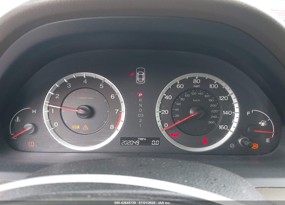 2008 HONDA ACCORD 2.4 EX VIN: 1HGCP26758A091783