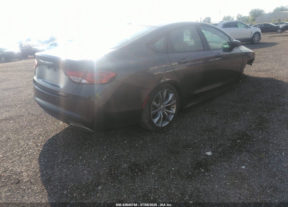 2016 CHRYSLER 200 S VIN: 1C3CCCBB2GN139259
