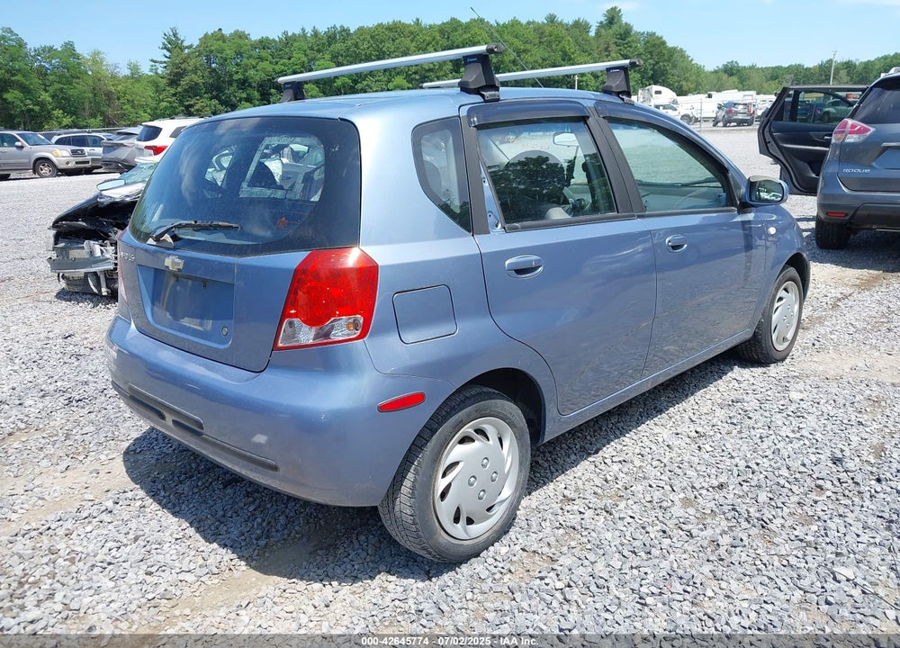 2006 CHEVROLET AVEO VIN: KL1TD666X6B567451