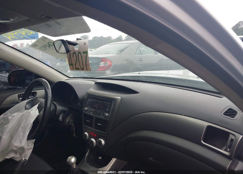2010 SUBARU IMPREZA VIN: JF1GH7G66AG822049