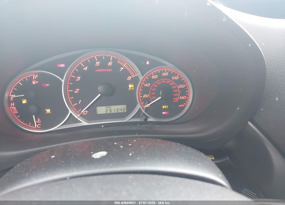 2010 SUBARU IMPREZA VIN: JF1GH7G66AG822049