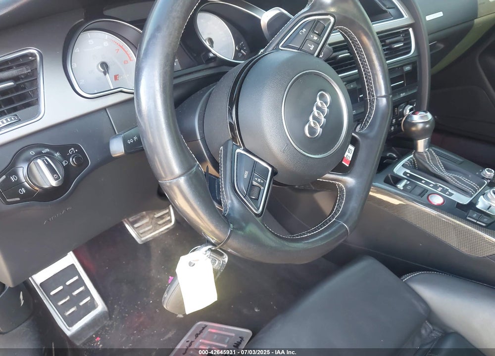 2014 AUDI S5 VIN: WAUCGAFR6EA071206