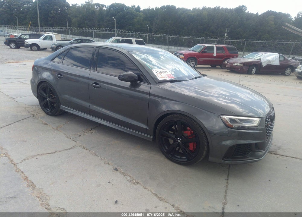 2018 AUDI RS 3 2.5T VIN: WUABWGFFXJ1901709