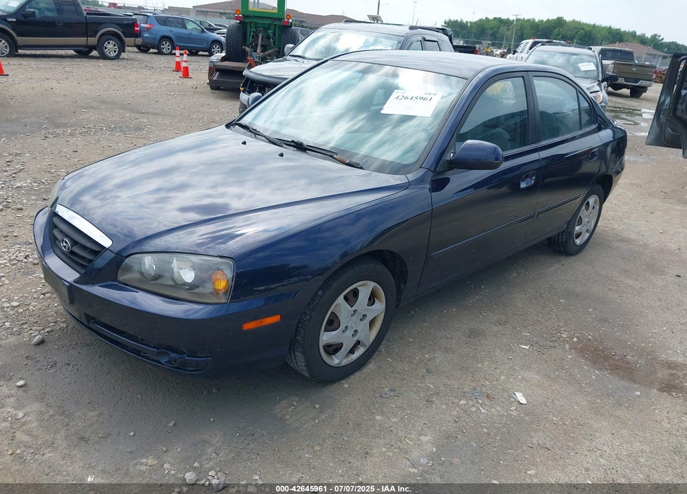 2005 HYUNDAI ELANTRA GLS/GT VIN: KMHDN46D75U950579