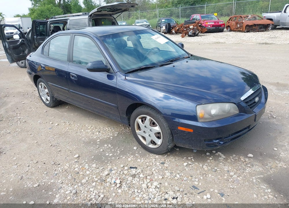 2005 HYUNDAI ELANTRA GLS/GT VIN: KMHDN46D75U950579