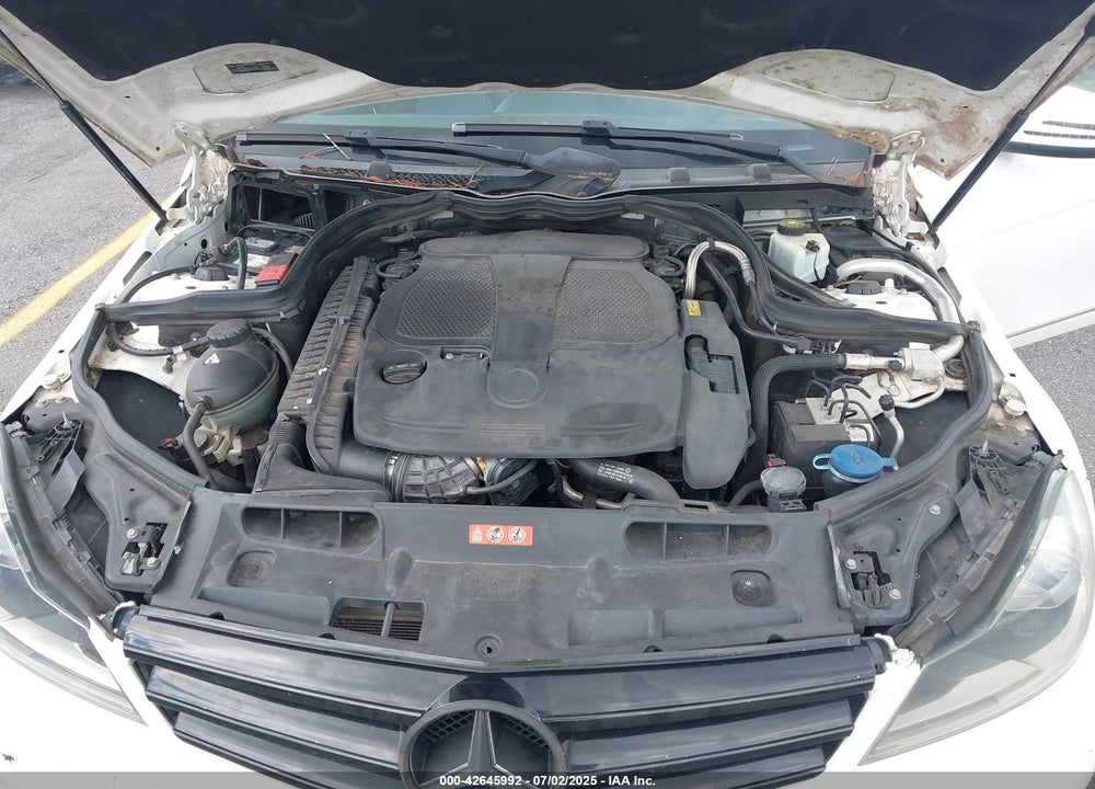 2013 MERCEDES-BENZ C CLASS VIN: WDDGF8AB8DR287316