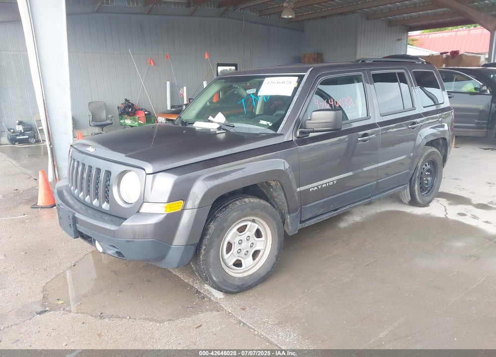 2015 JEEP PATRIOT VIN: 1C4NJPBAXFD138437