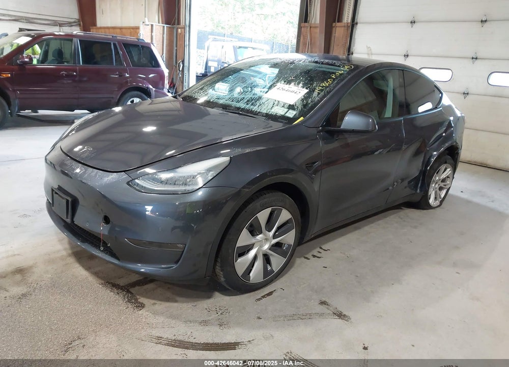 2021 TESLA MODEL Y LONG RANGE DUAL MOTOR ALL-WHEEL DRIVE VIN: 5YJYGDEE2MF191714