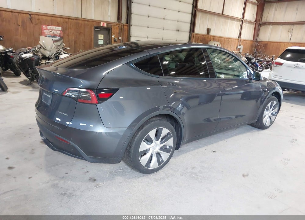 2021 TESLA MODEL Y LONG RANGE DUAL MOTOR ALL-WHEEL DRIVE VIN: 5YJYGDEE2MF191714