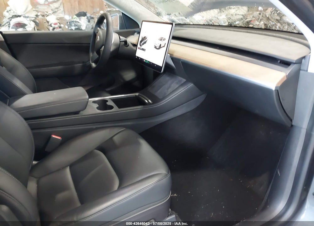 2021 TESLA MODEL Y LONG RANGE DUAL MOTOR ALL-WHEEL DRIVE VIN: 5YJYGDEE2MF191714