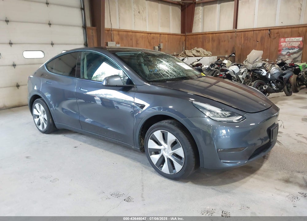 2021 TESLA MODEL Y LONG RANGE DUAL MOTOR ALL-WHEEL DRIVE VIN: 5YJYGDEE2MF191714