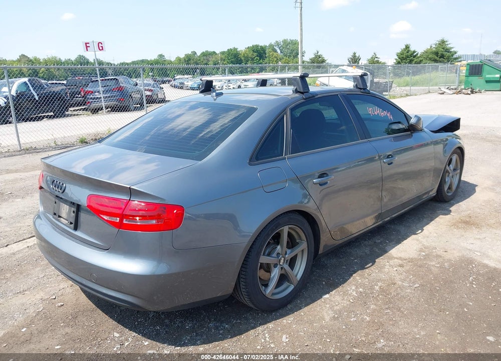 2014 AUDI A4 VIN: WAUBFAFL0EN028760
