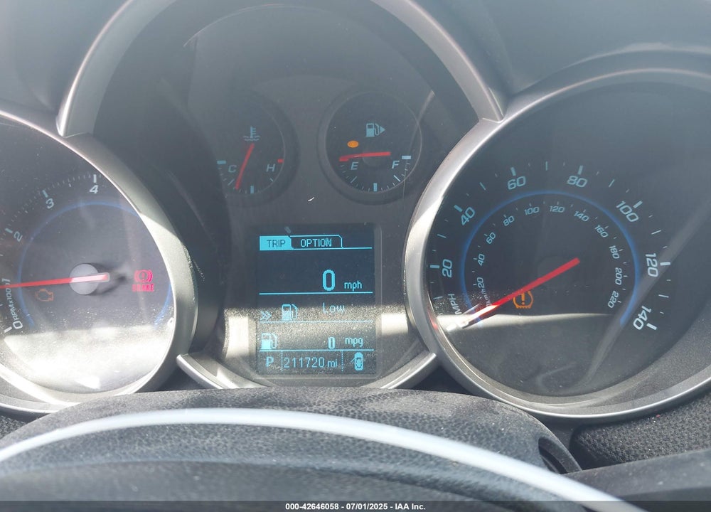 2013 CHEVROLET CRUZE VIN: 1G1PE5SB2D7101901