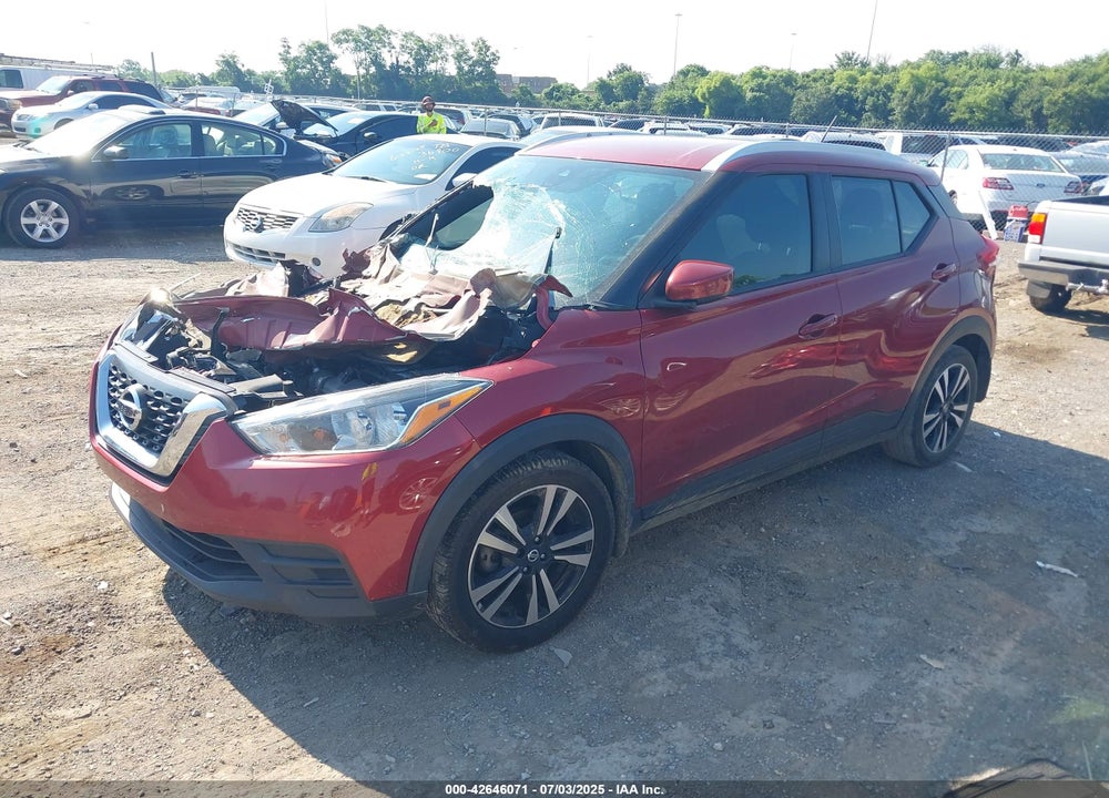 2020 NISSAN KICKS SV XTRONIC CVT VIN: 3N1CP5CV3LL546704