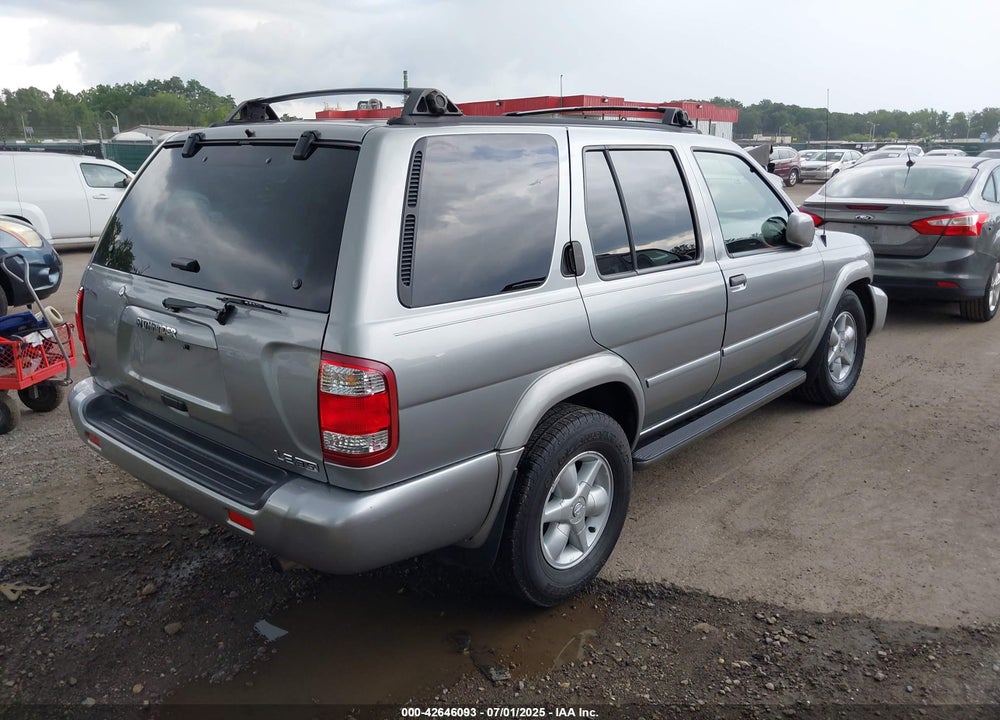 2001 NISSAN PATHFINDER LE VIN: JN8DR09Y91W590332