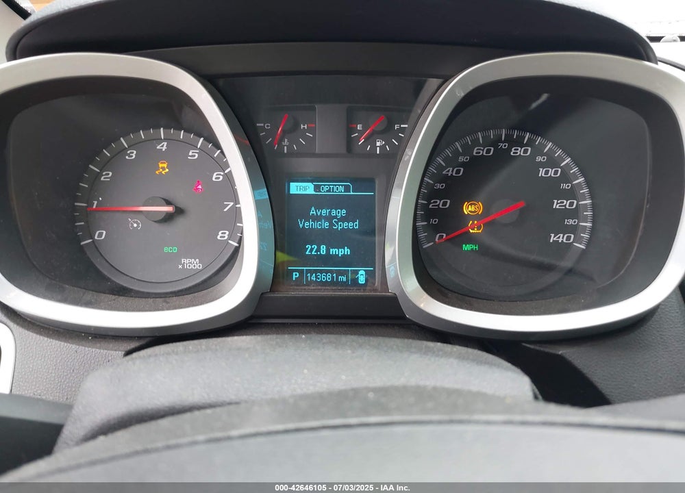 2014 CHEVROLET EQUINOX 1LT VIN: 2GNALBEK9E6337788