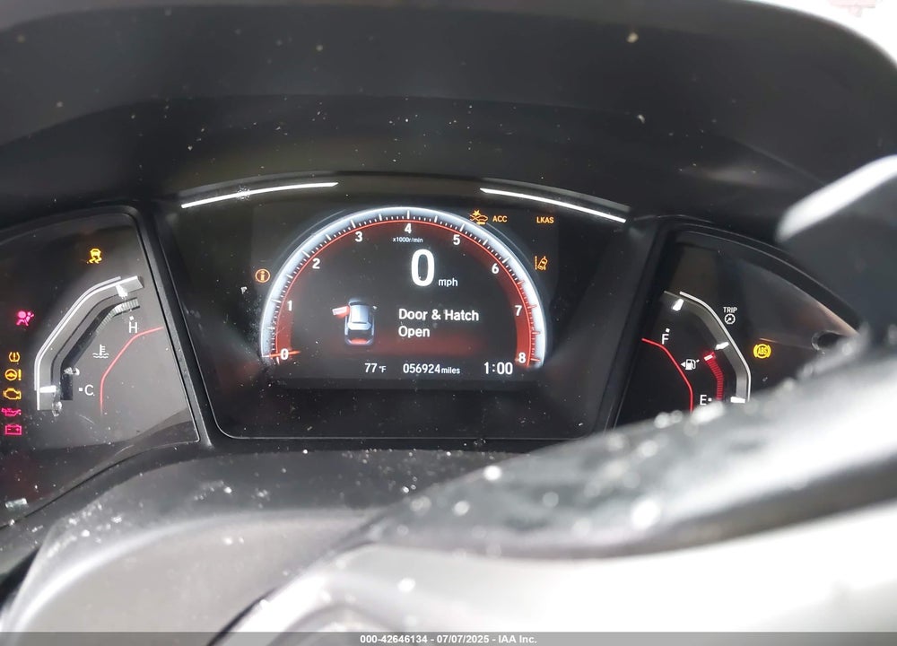 2019 HONDA CIVIC VIN: SHHFK7H4XKU401269