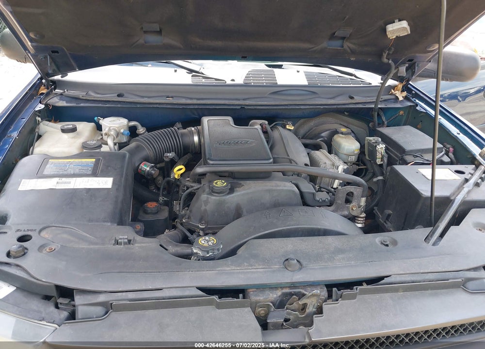 2002 CHEVROLET TRAILBLAZER LS VIN: 1GNDT13S622437186