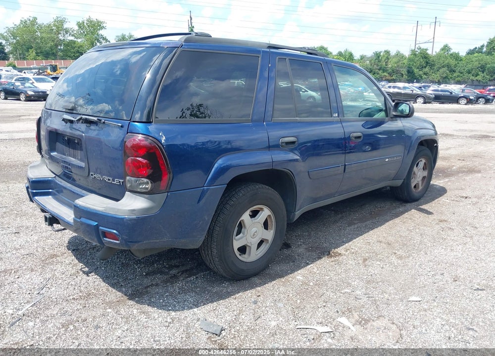 2002 CHEVROLET TRAILBLAZER LS VIN: 1GNDT13S622437186