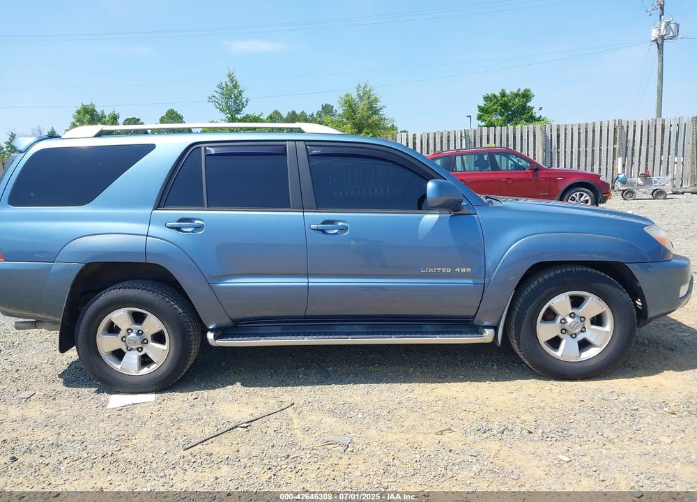 2004 TOYOTA 4RUNNER LIMITED V8 VIN: JTEBT17R140035187