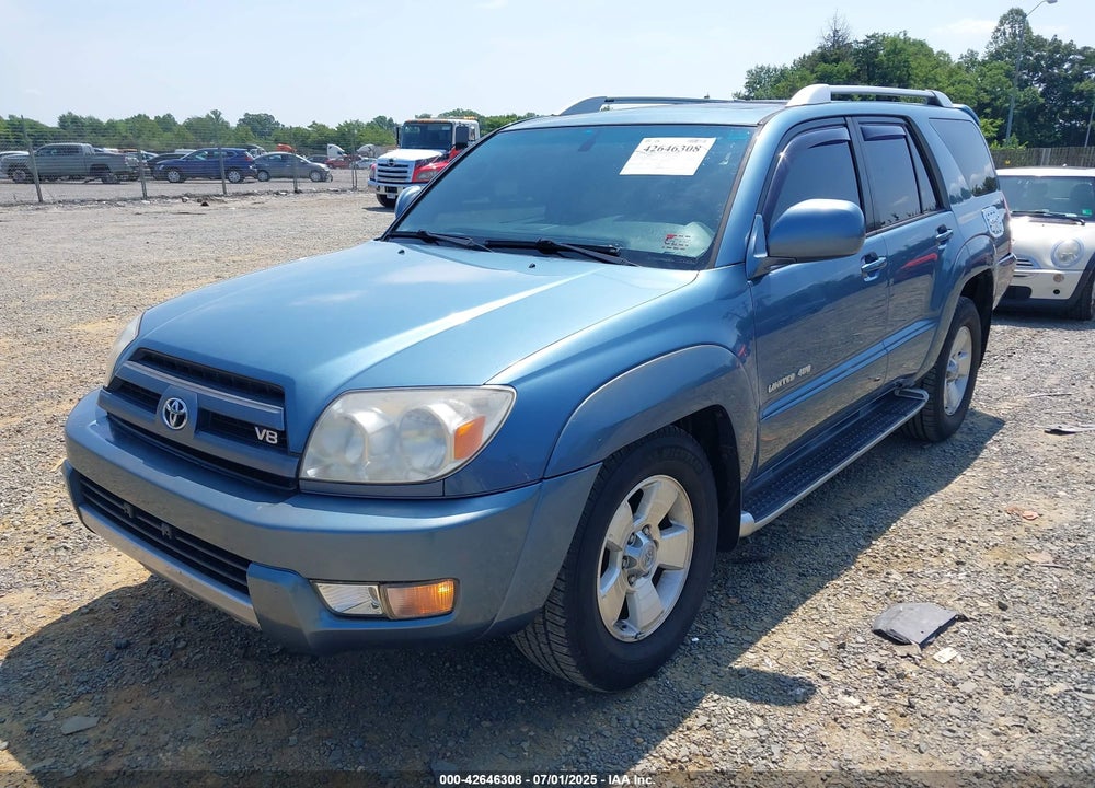 2004 TOYOTA 4RUNNER LIMITED V8 VIN: JTEBT17R140035187