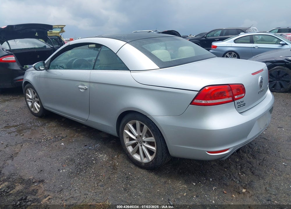2012 VOLKSWAGEN EOS VIN: WVWBW7AH0CV006893
