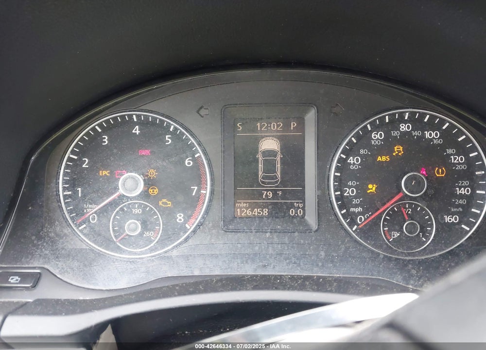 2012 VOLKSWAGEN EOS VIN: WVWBW7AH0CV006893