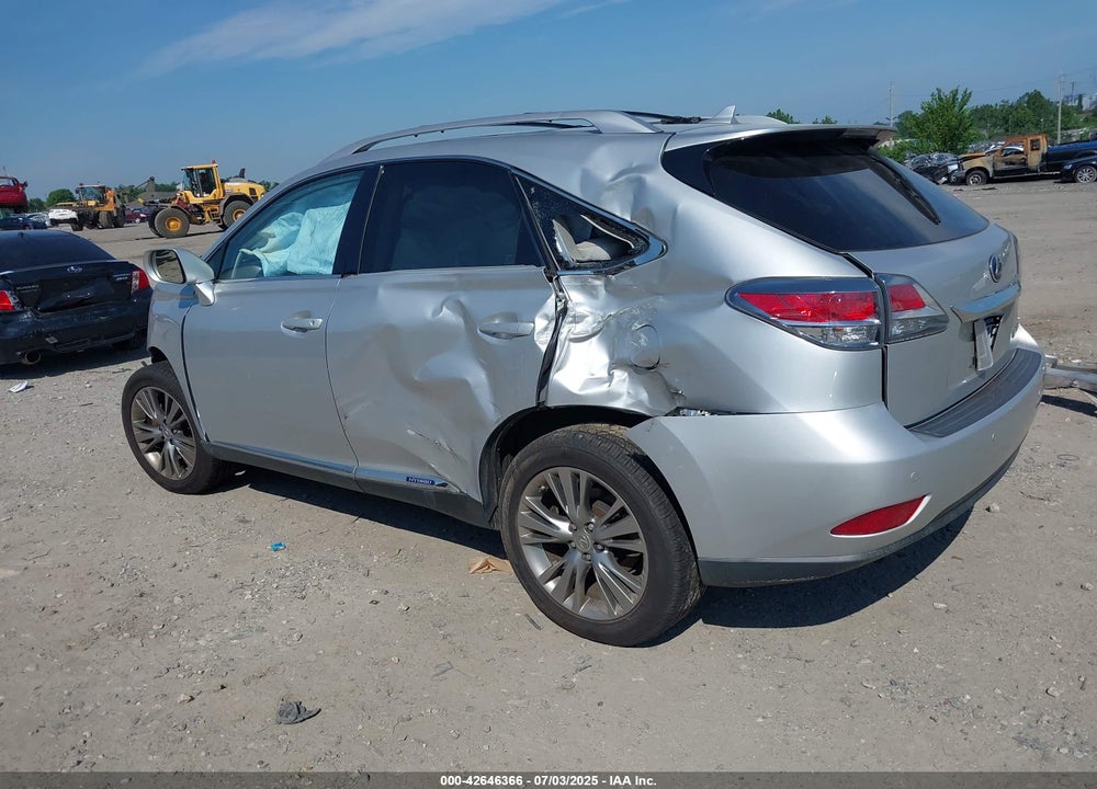 2013 LEXUS RX 450H VIN: JTJBC1BA6D2440940