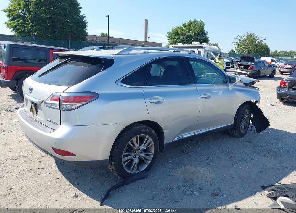 2013 LEXUS RX 450H VIN: JTJBC1BA6D2440940