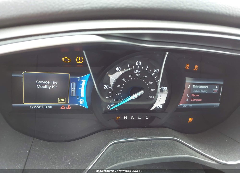 2013 FORD FUSION ENERGI VIN: 3FA6P0PU4DR373858