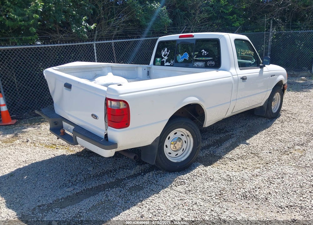 2002 FORD RANGER XL/XLT VIN: 1FTYR10D22TA74393