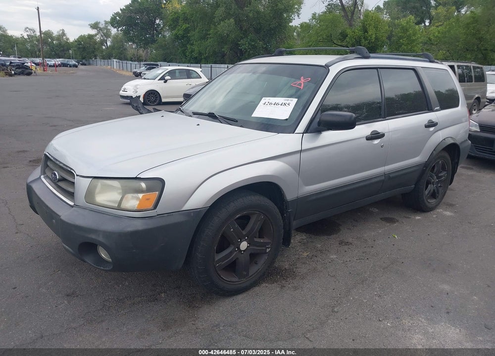 2004 SUBARU FORESTER 2.5X VIN: JF1SG63644G754609