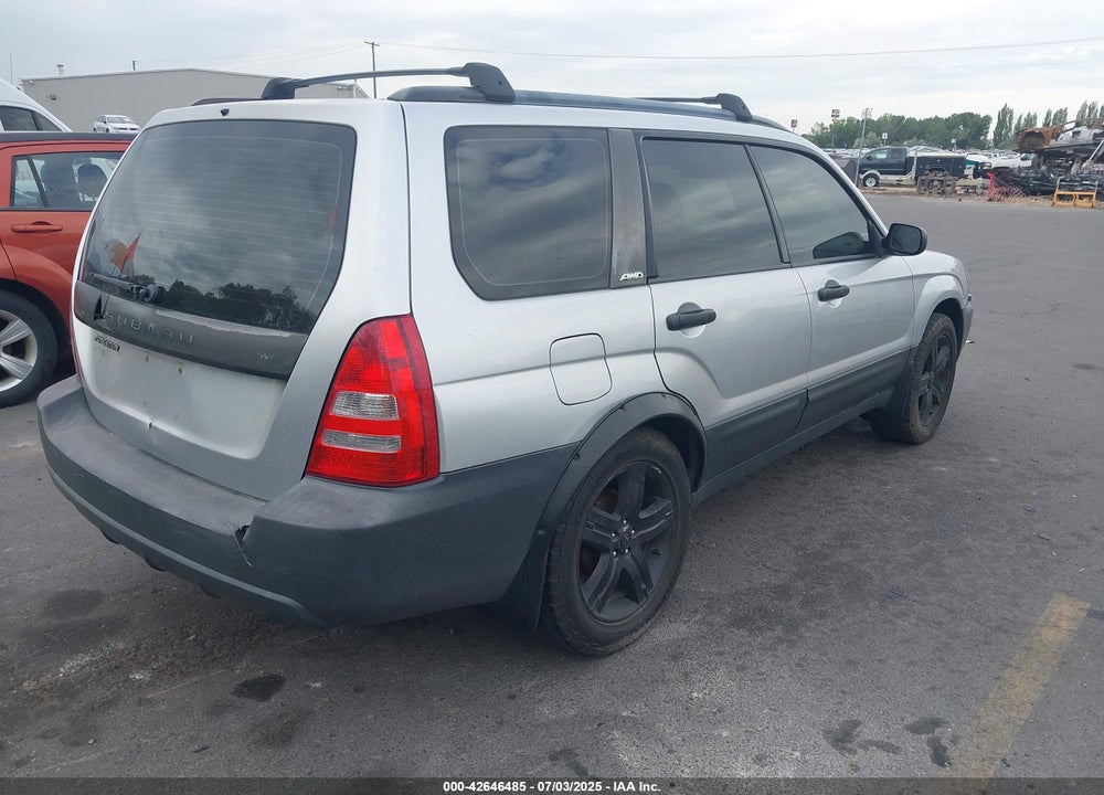 2004 SUBARU FORESTER 2.5X VIN: JF1SG63644G754609