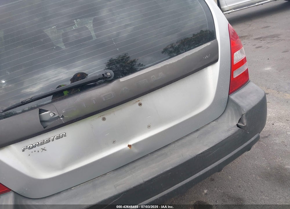 2004 SUBARU FORESTER 2.5X VIN: JF1SG63644G754609