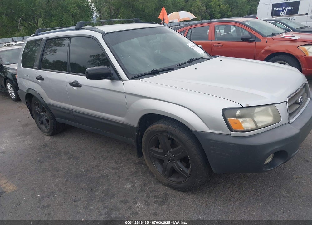 2004 SUBARU FORESTER 2.5X VIN: JF1SG63644G754609
