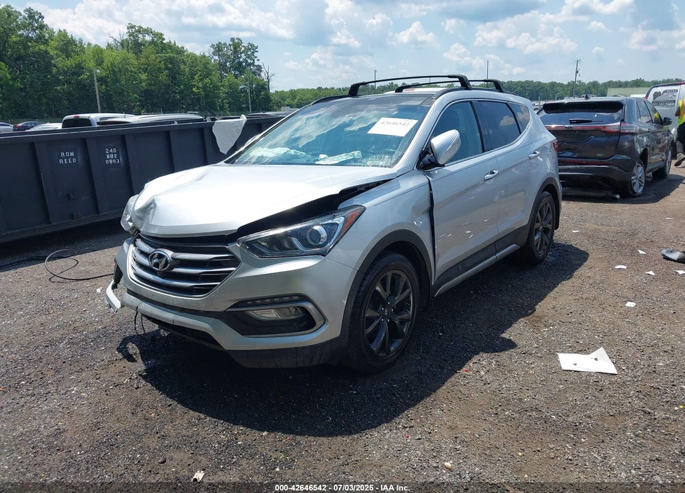2017 HYUNDAI SANTA FE SPORT VIN: 5XYZW4LA0HG408473