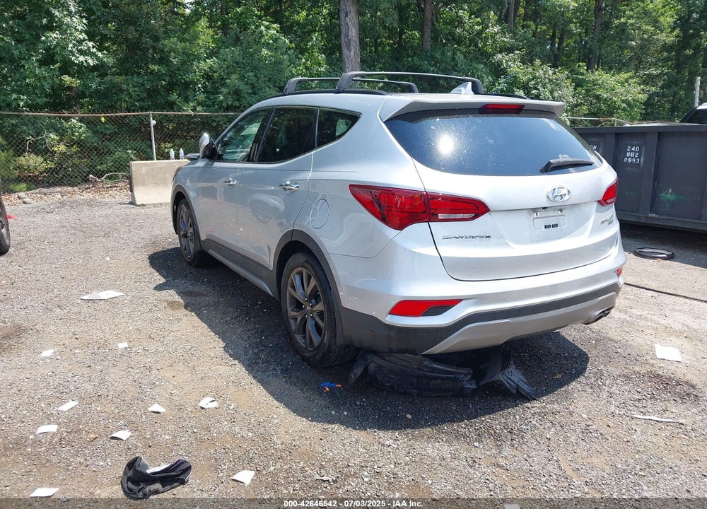 2017 HYUNDAI SANTA FE SPORT VIN: 5XYZW4LA0HG408473