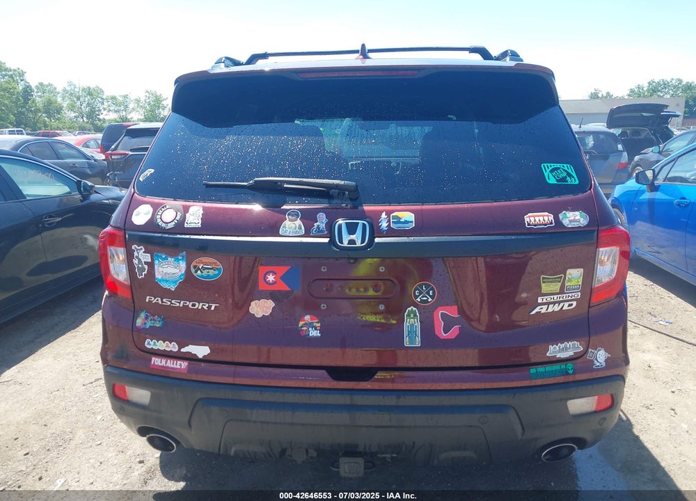 2020 HONDA PASSPORT AWD TOURING VIN: 5FNYF8H93LB006271