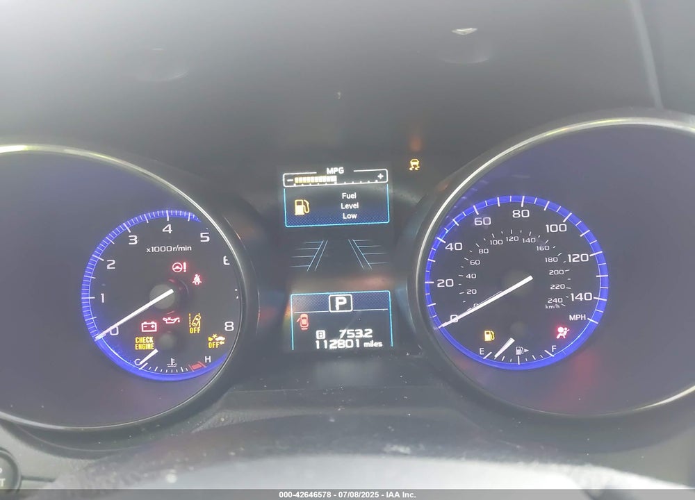 2016 SUBARU OUTBACK VIN: 4S4BSANC0G3347408